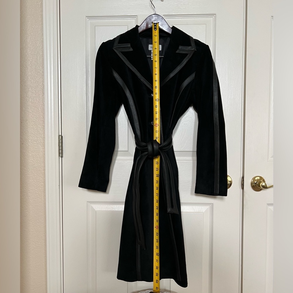ALFANI Genuine Leather Coat Size: Small - Picture 8 of 10